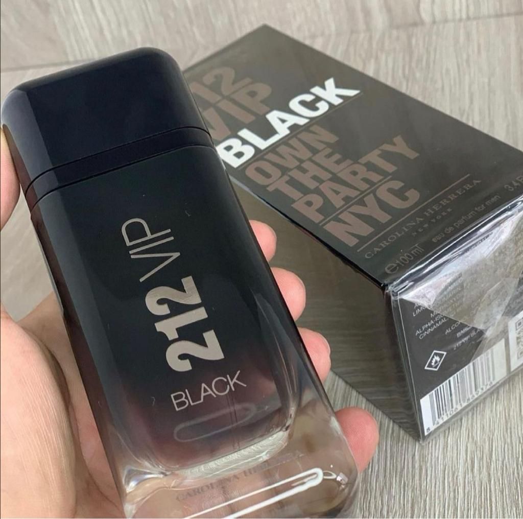 212 VIP Black EDP 100 By Carolina Herrera