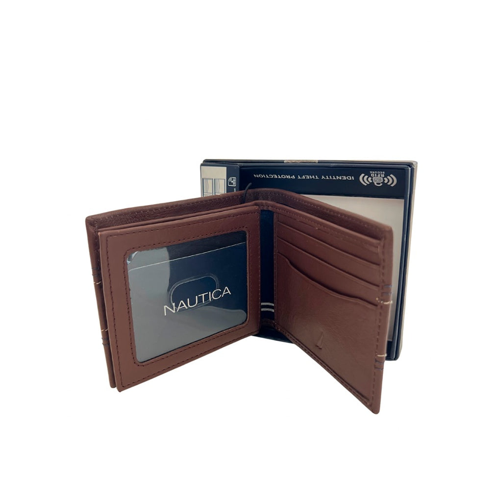 Billetera Nautica Leather Bifold