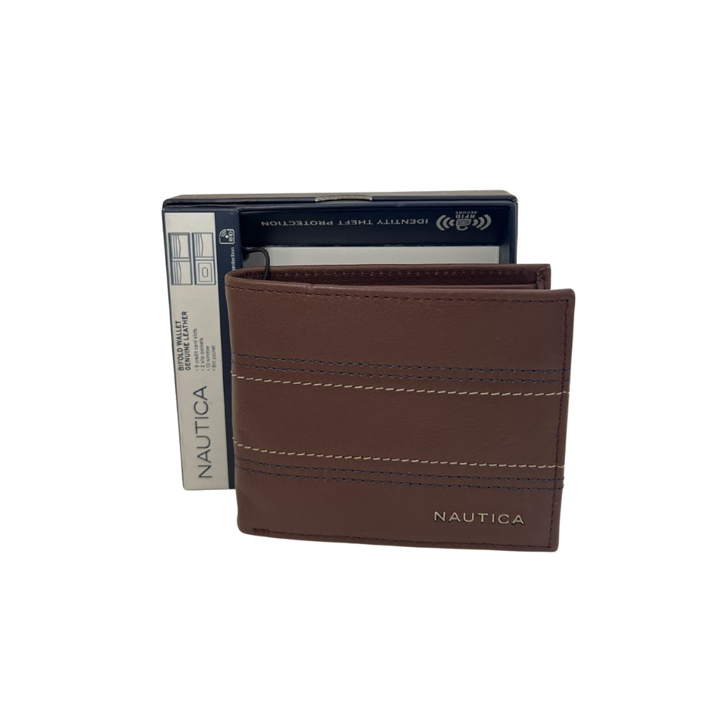 Billetera Nautica Leather Bifold