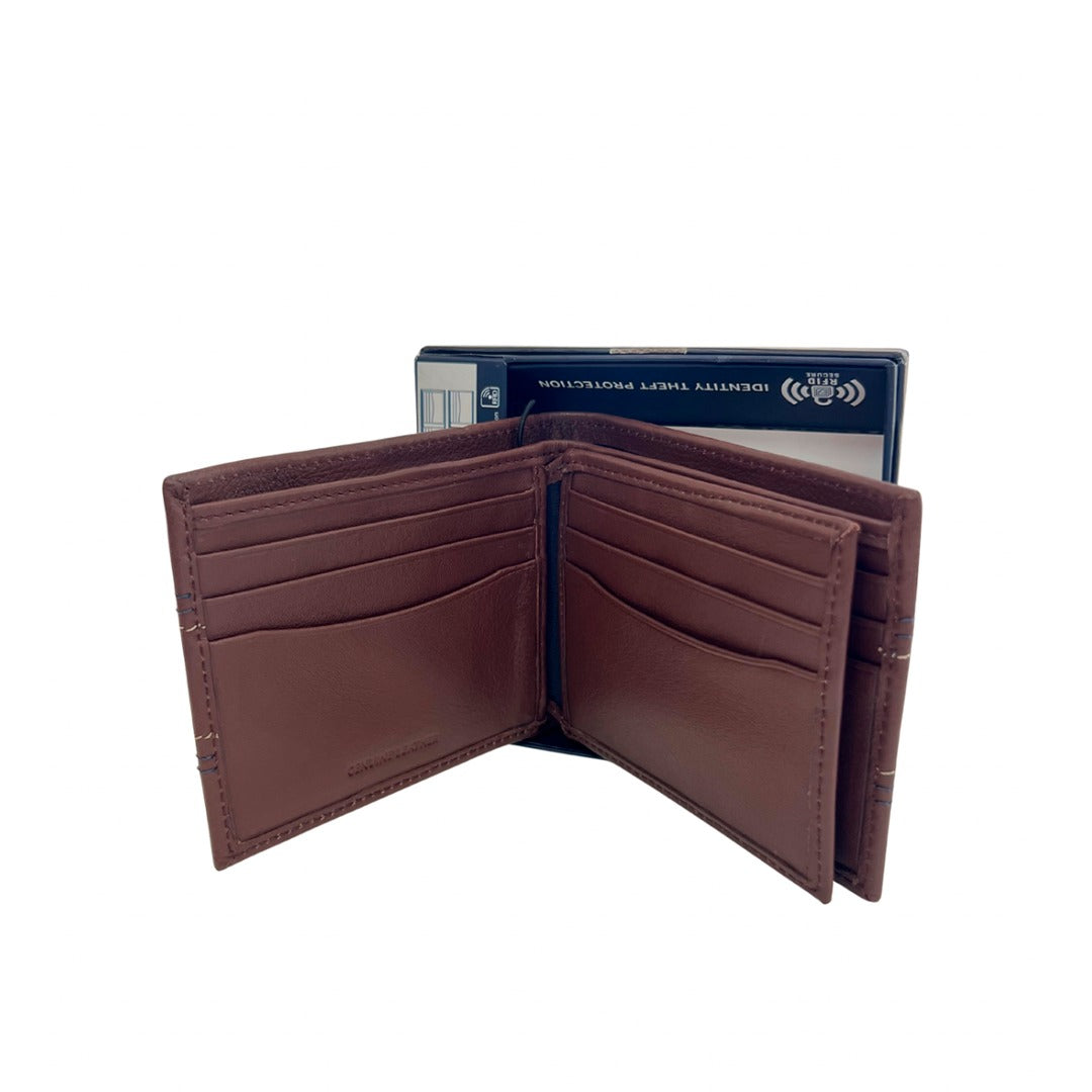 Billetera Nautica Leather Bifold