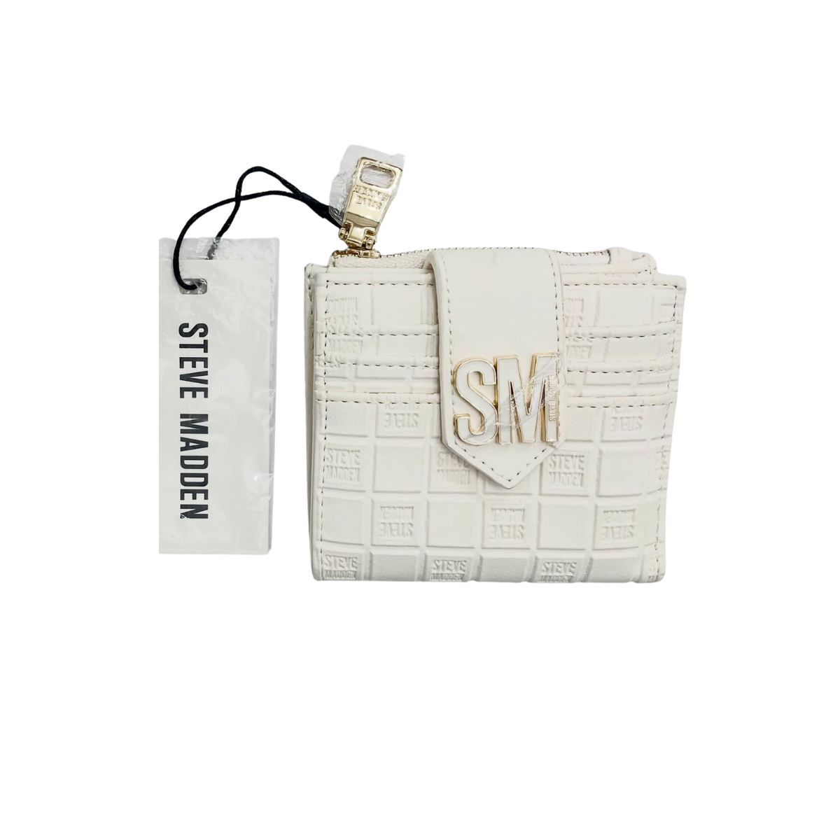 Billetera Steven Madden Bkai Ivory
