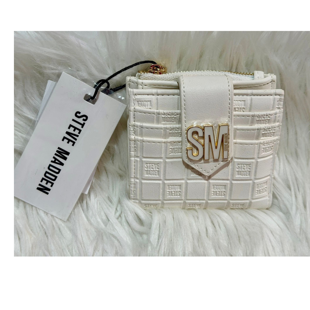 Billetera Steven Madden Bkai Ivory