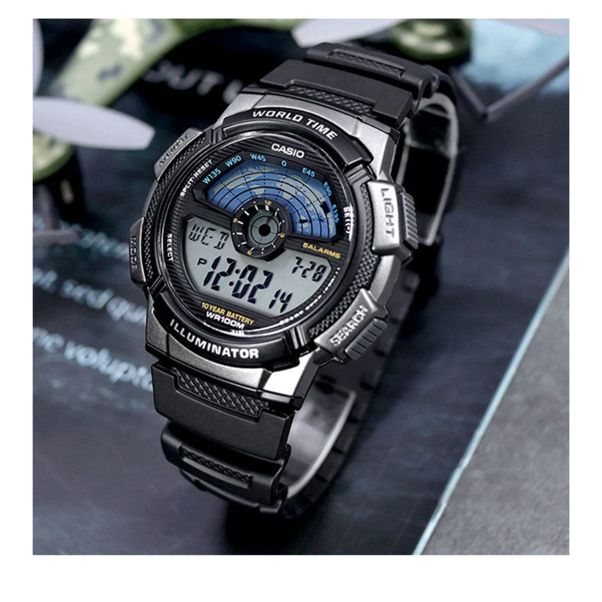 Casio Digital AE-1100W-1A