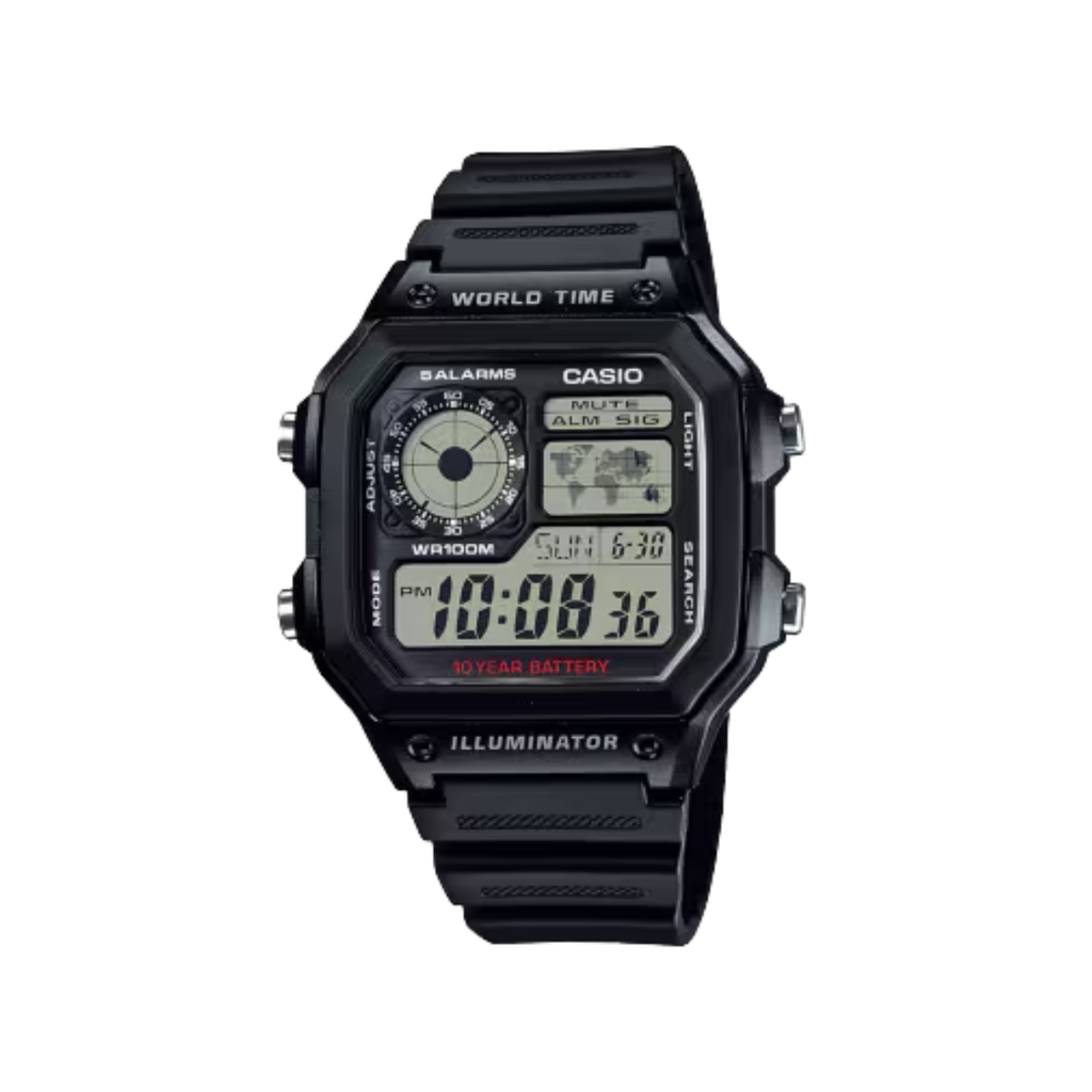 Casio Digital AE-1200WH-1A