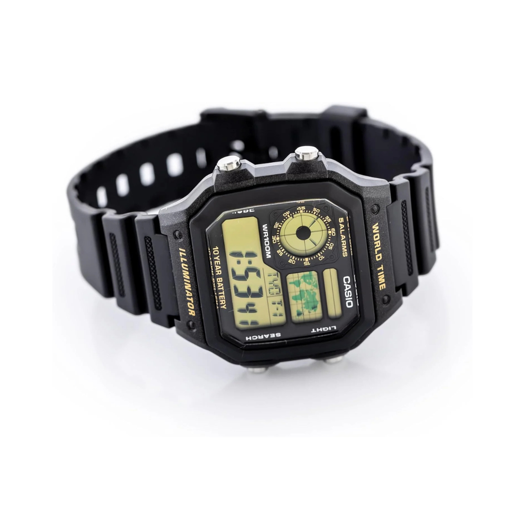 Casio Digital AE-1200WH-1B