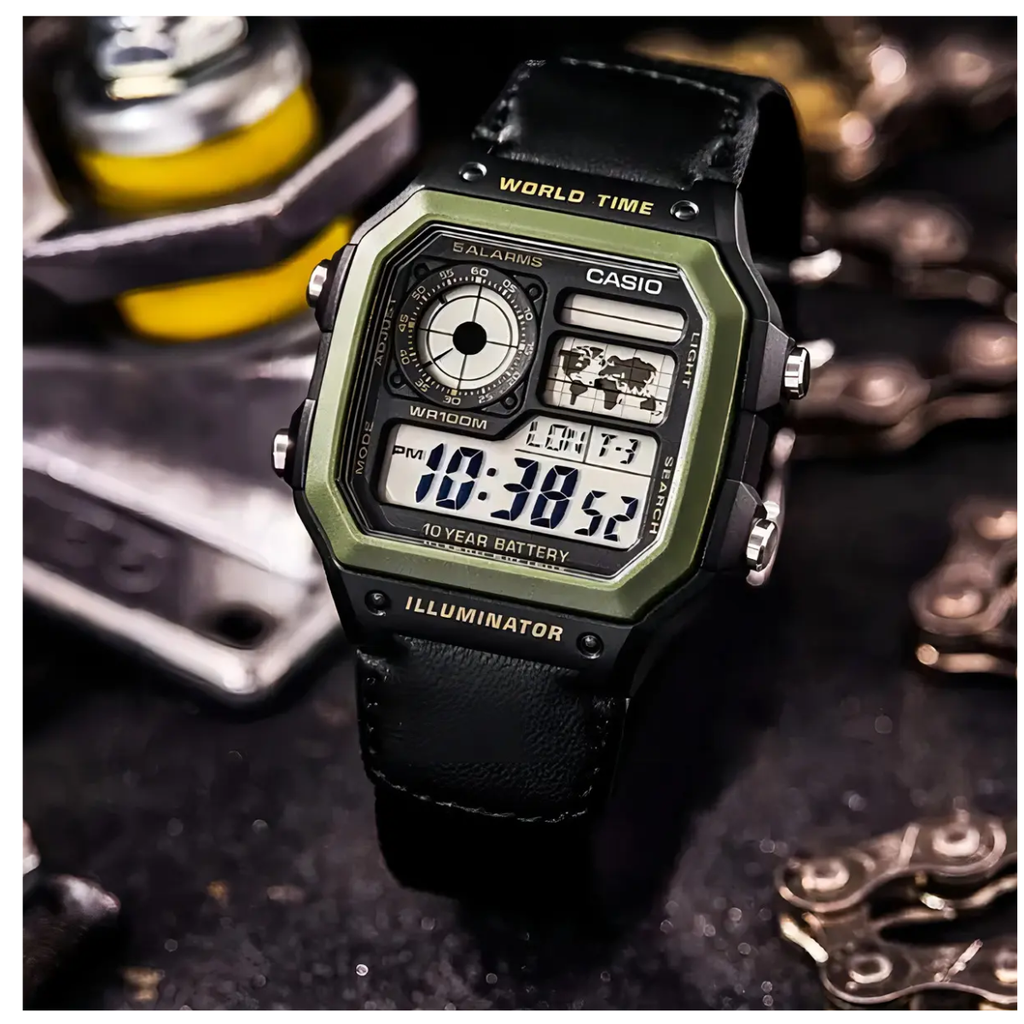 Casio Digital AE-1200WHB-1BV
