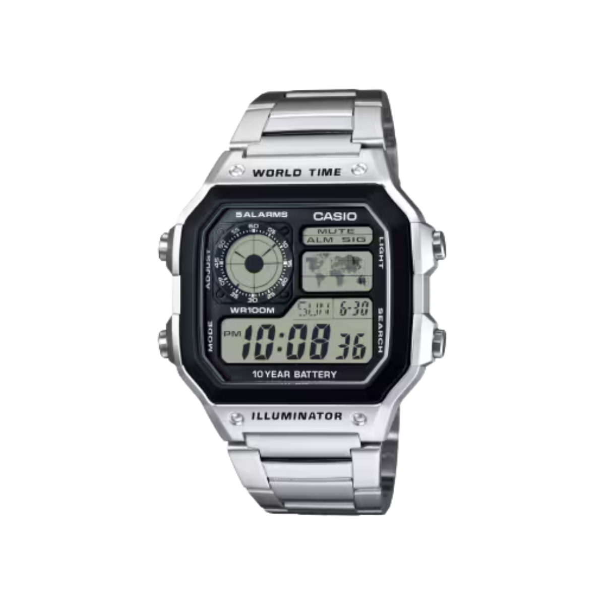Casio Digital AE-1200WHD-1A