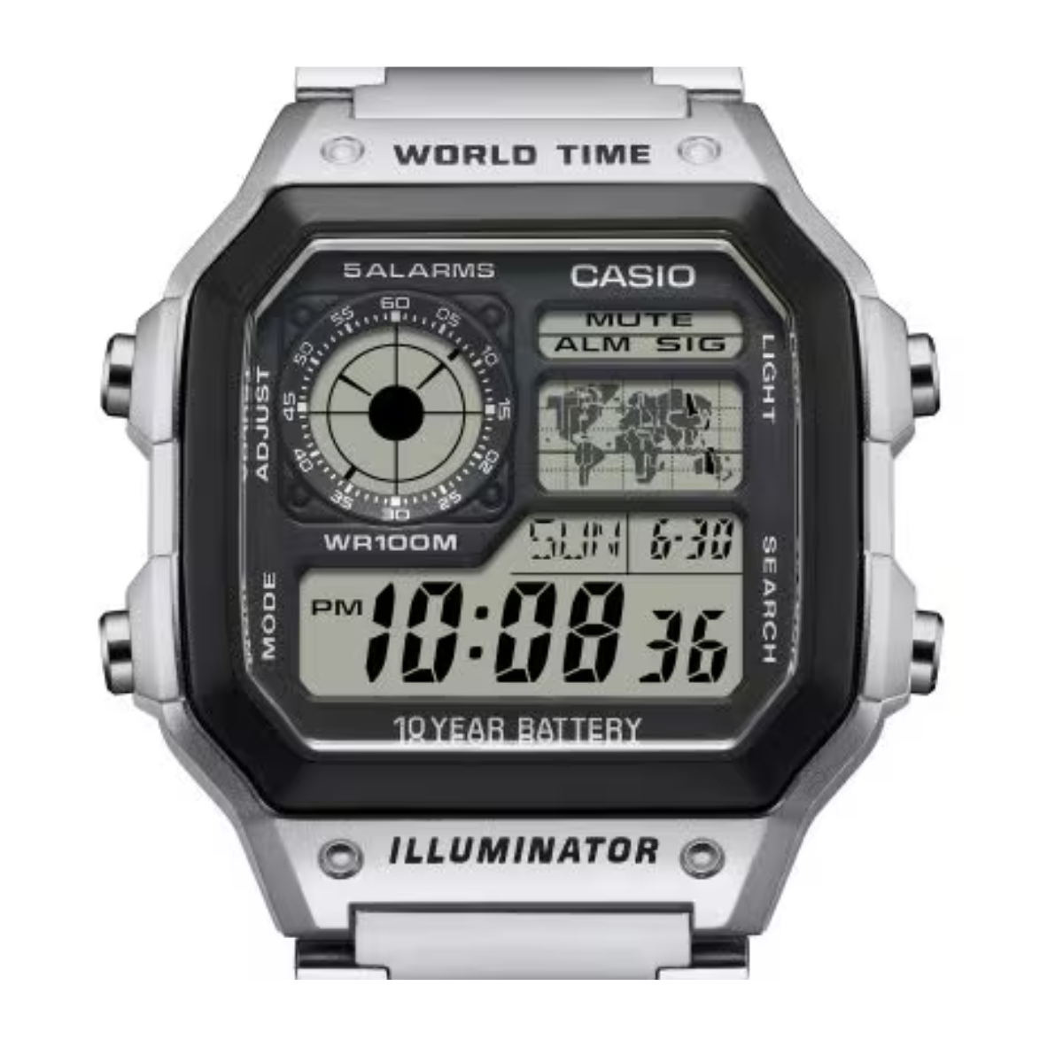 Casio Digital AE-1200WHD-1A