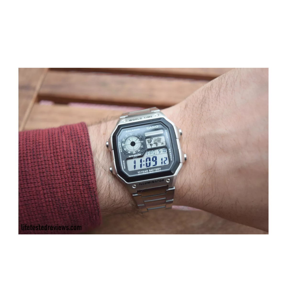 Casio Digital AE-1200WHD-1A
