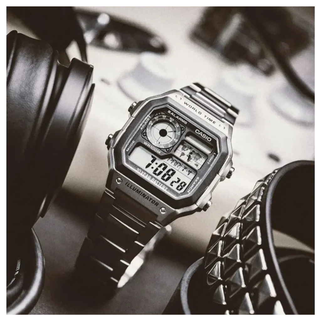 Casio Digital AE-1200WHD-1A