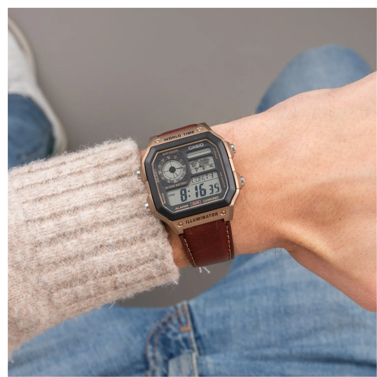 Casio Digital AE-1200WHL-5A