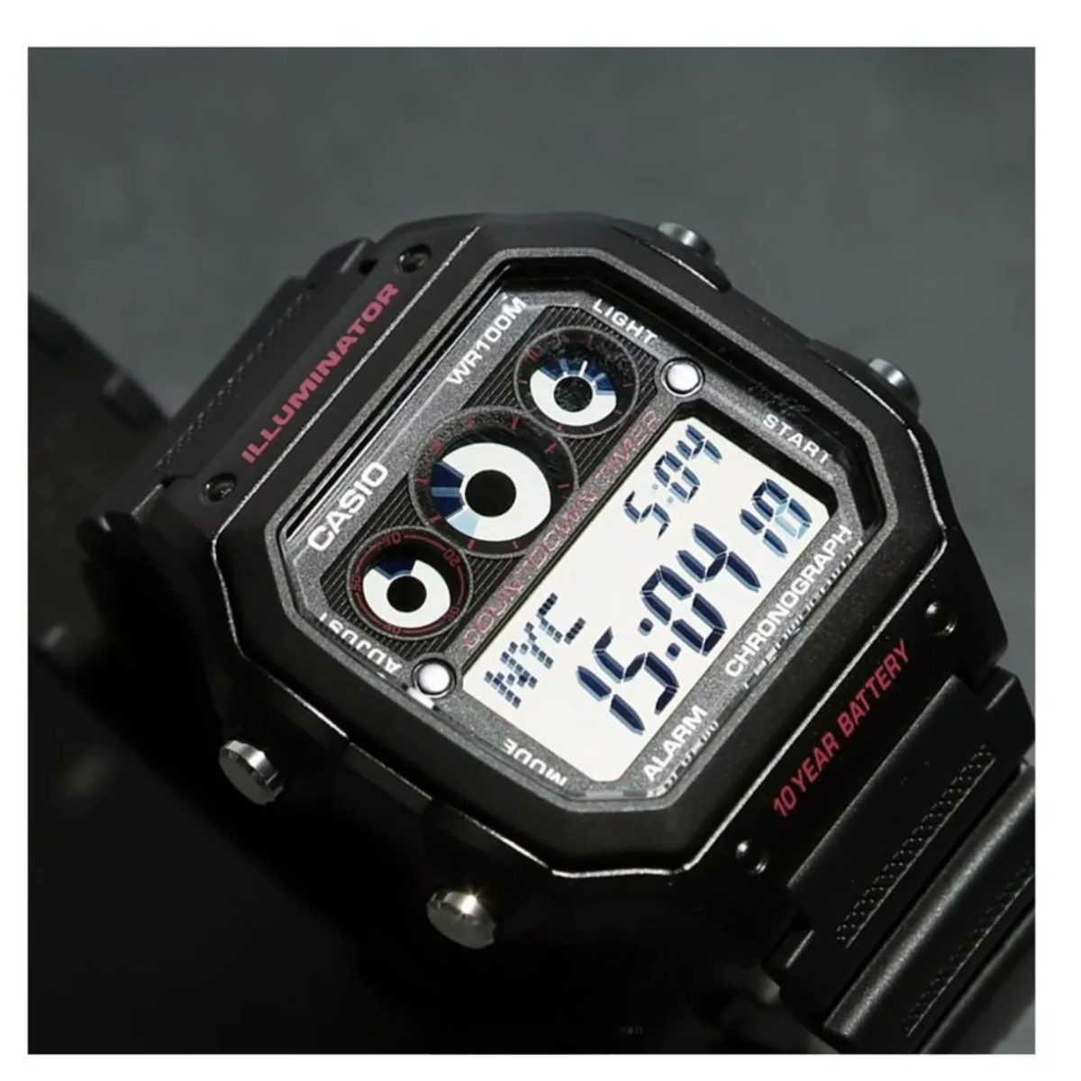 Casio Digital AE-1300WH-1A2