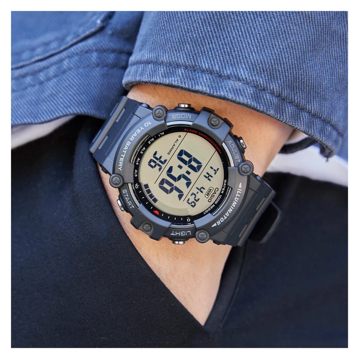 Casio Digital AE-1500WH-1A
