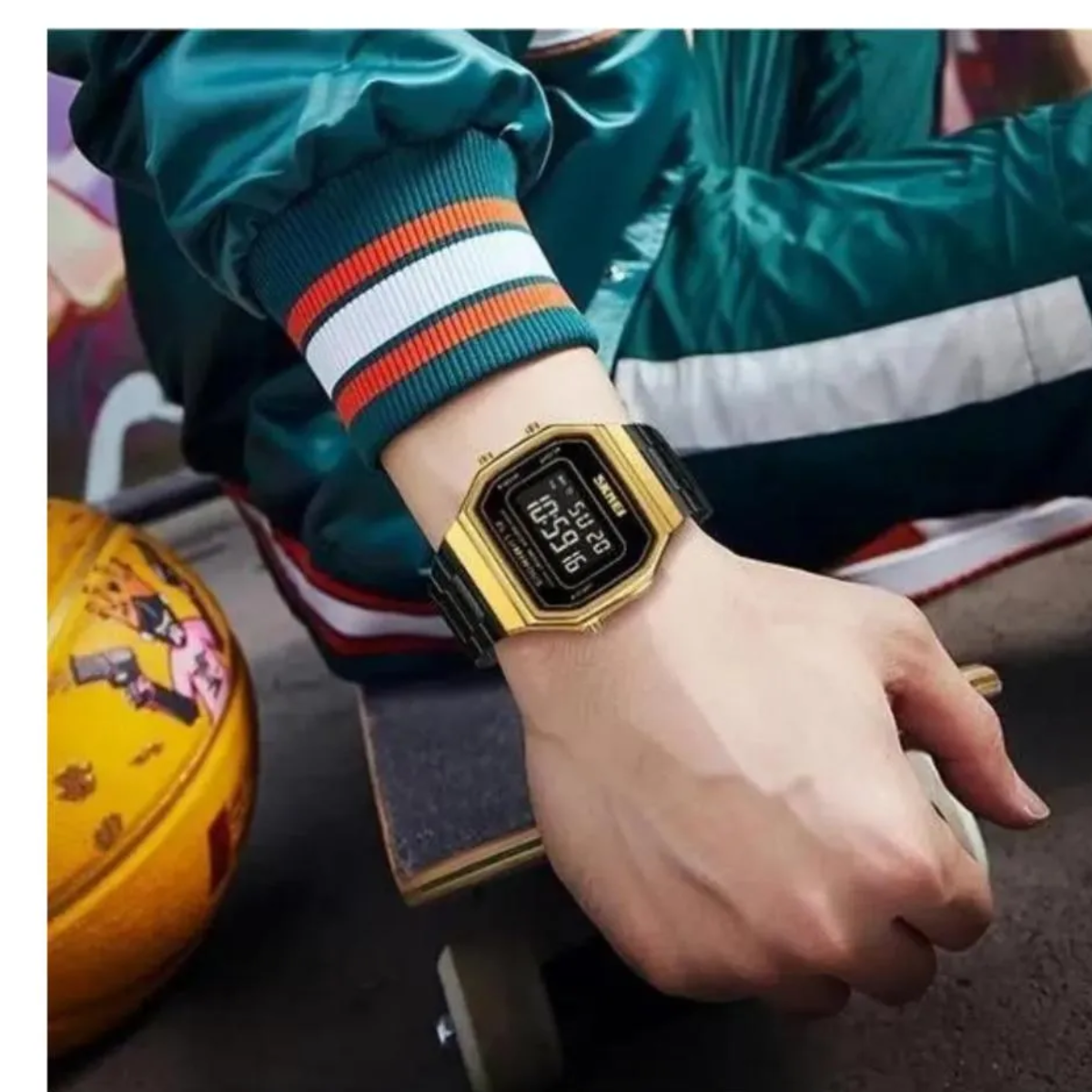 Casio Vintage A-168WEGB-1B