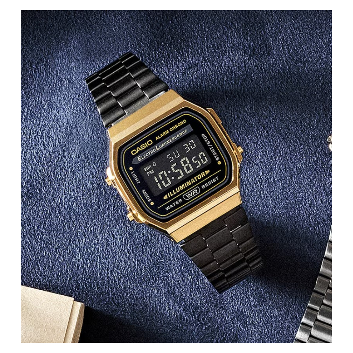 Casio Vintage A-168WEGB-1B