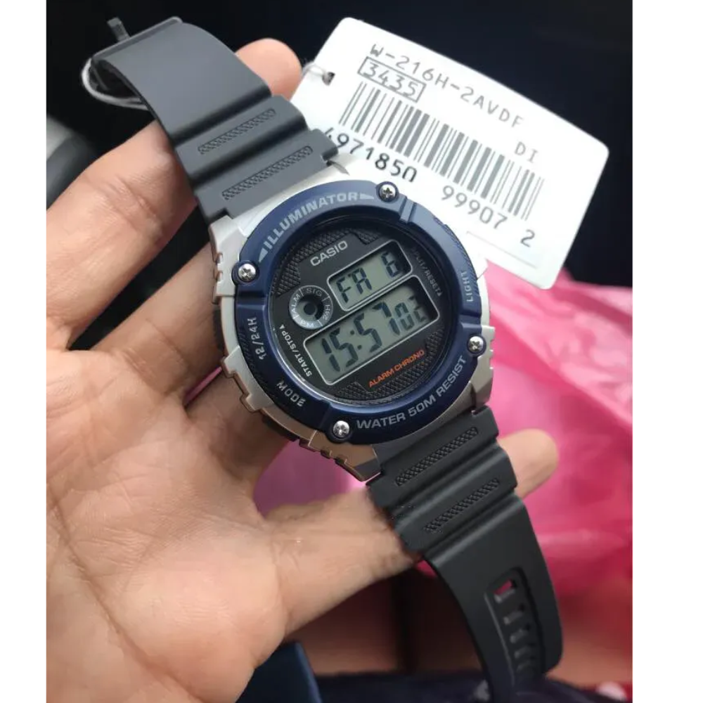 Casio Digital W-216H-2AV