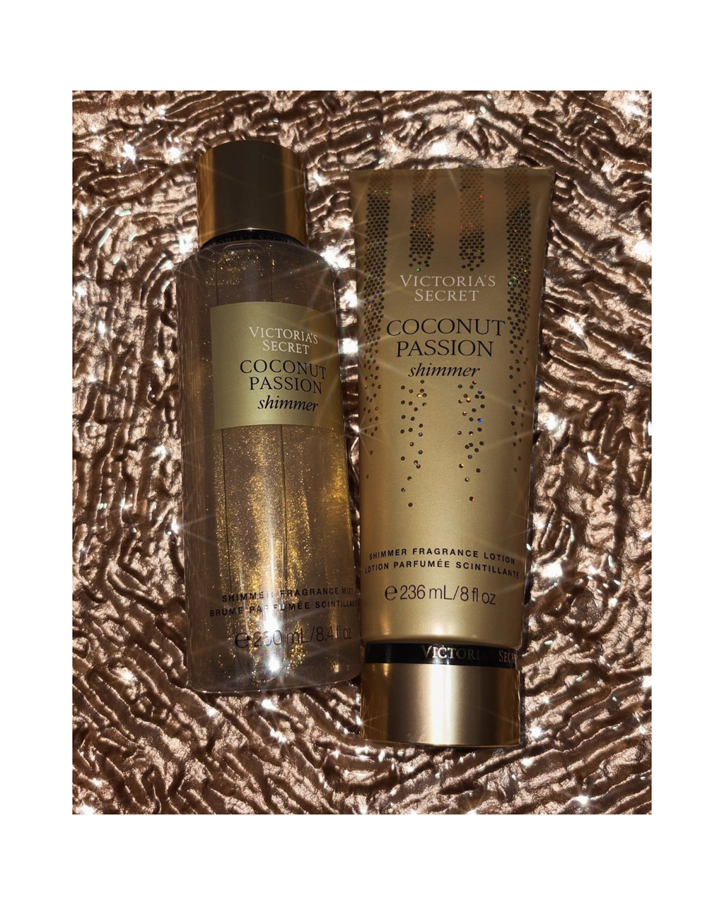 Crema Coconut Passion Shimmer 250ml by Victoria Secret