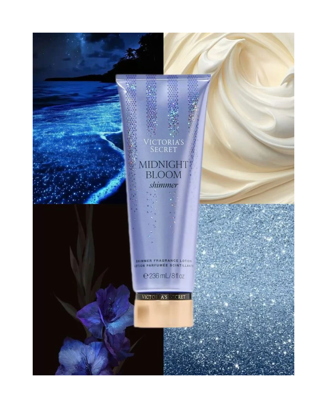 Crema Midnight Bloom Shimmer 250ml by Victoria Secret