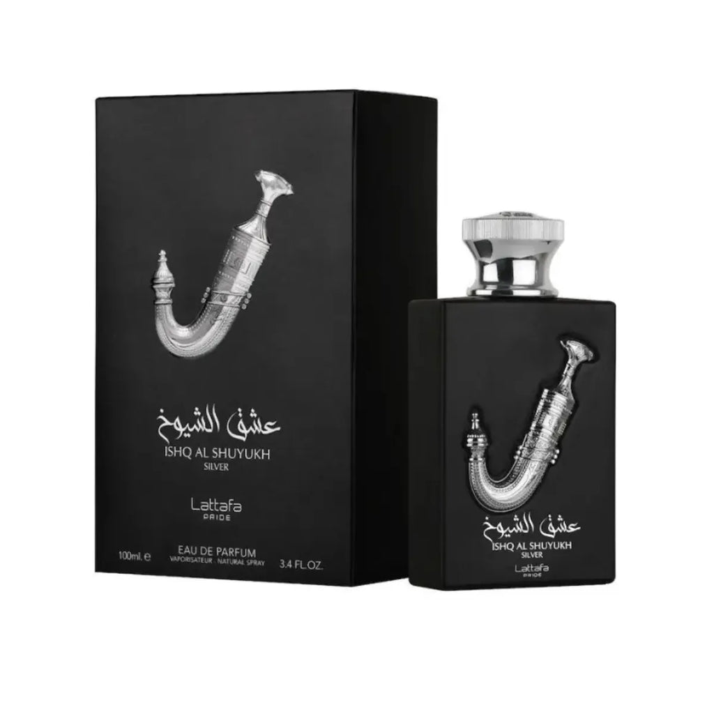 Ishq Al Shuyukh Silver Unisex EDP 100ml By Lattafa