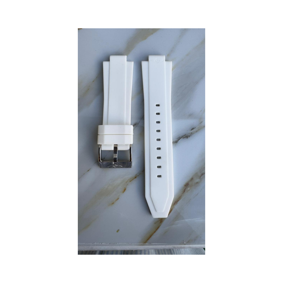 Manilla Invicta Aviator Blanco 26mm