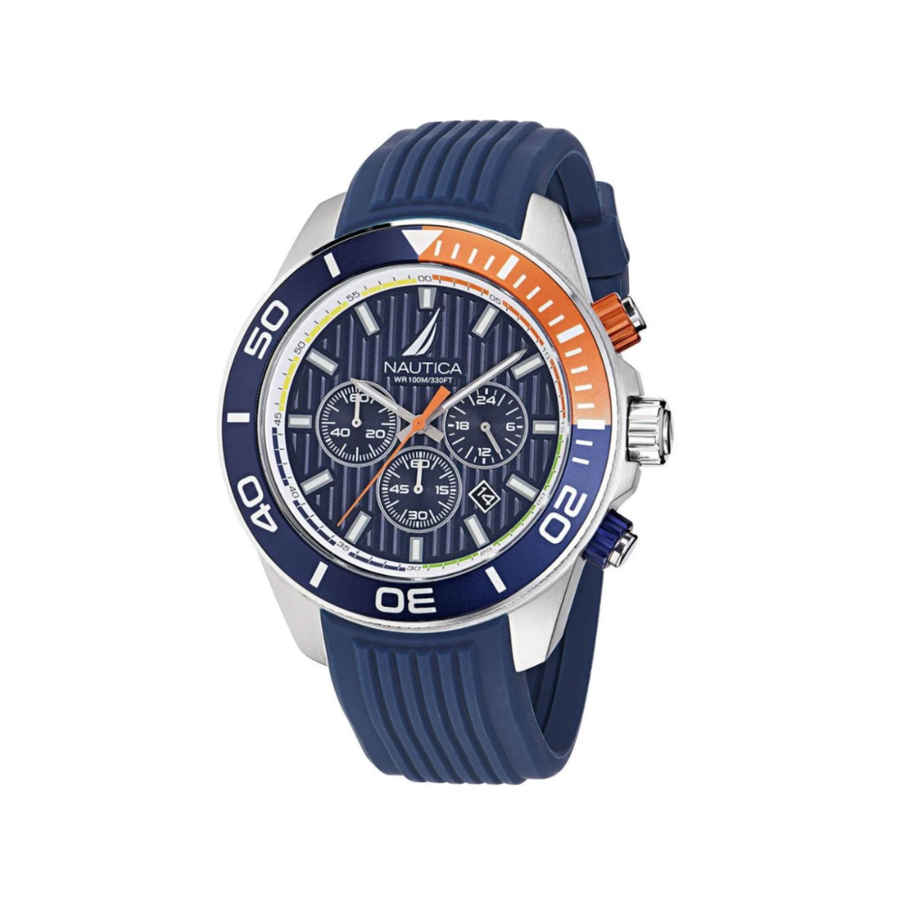 Nautica One Recycled Silicone Chronograph NAPNOF302