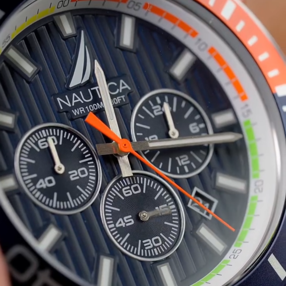 Nautica One Recycled Silicone Chronograph NAPNOF302
