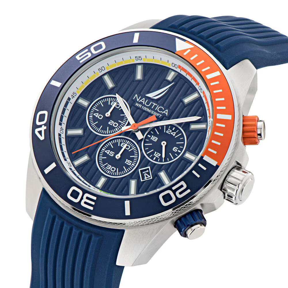 Nautica One Recycled Silicone Chronograph NAPNOF302