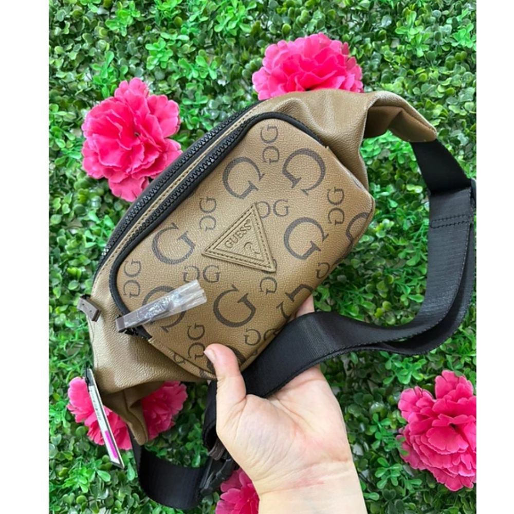 Riñonera Guess Signature Fanny Unisex