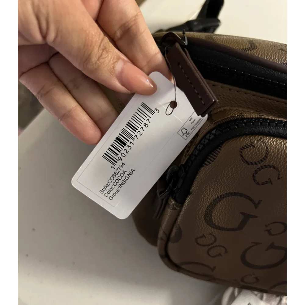 Riñonera Guess Signature Fanny Unisex