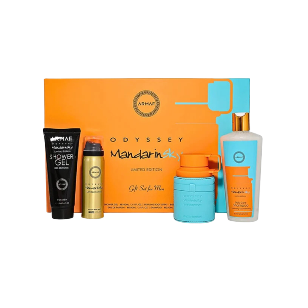 Set De Regalo Odyseey Mandarin Sky 4Pz By Armaf