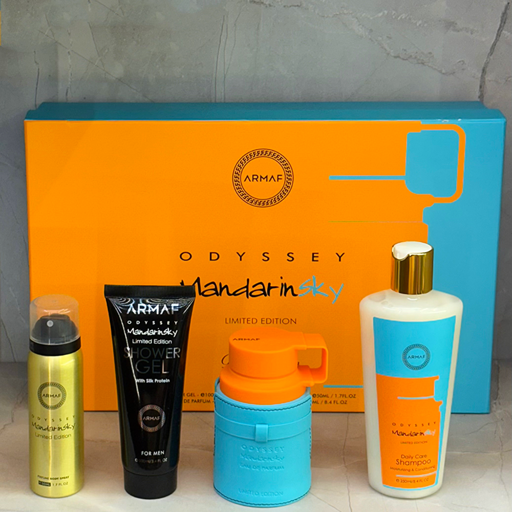 Set De Regalo Odyseey Mandarin Sky 4Pz By Armaf