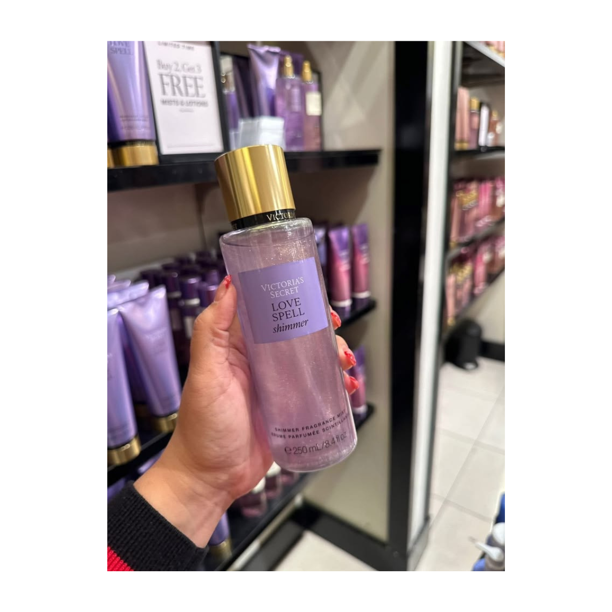Splash Love Spell Shimmer 250ml By Victoria’s Secret