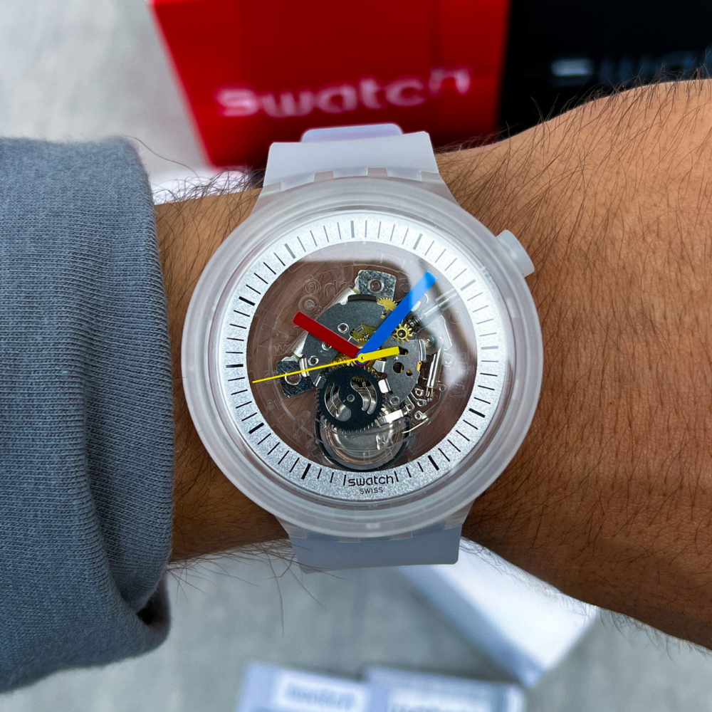 Swatch Clearly Bold SB01K100