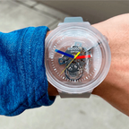 Swatch Clearly Bold SB01K100