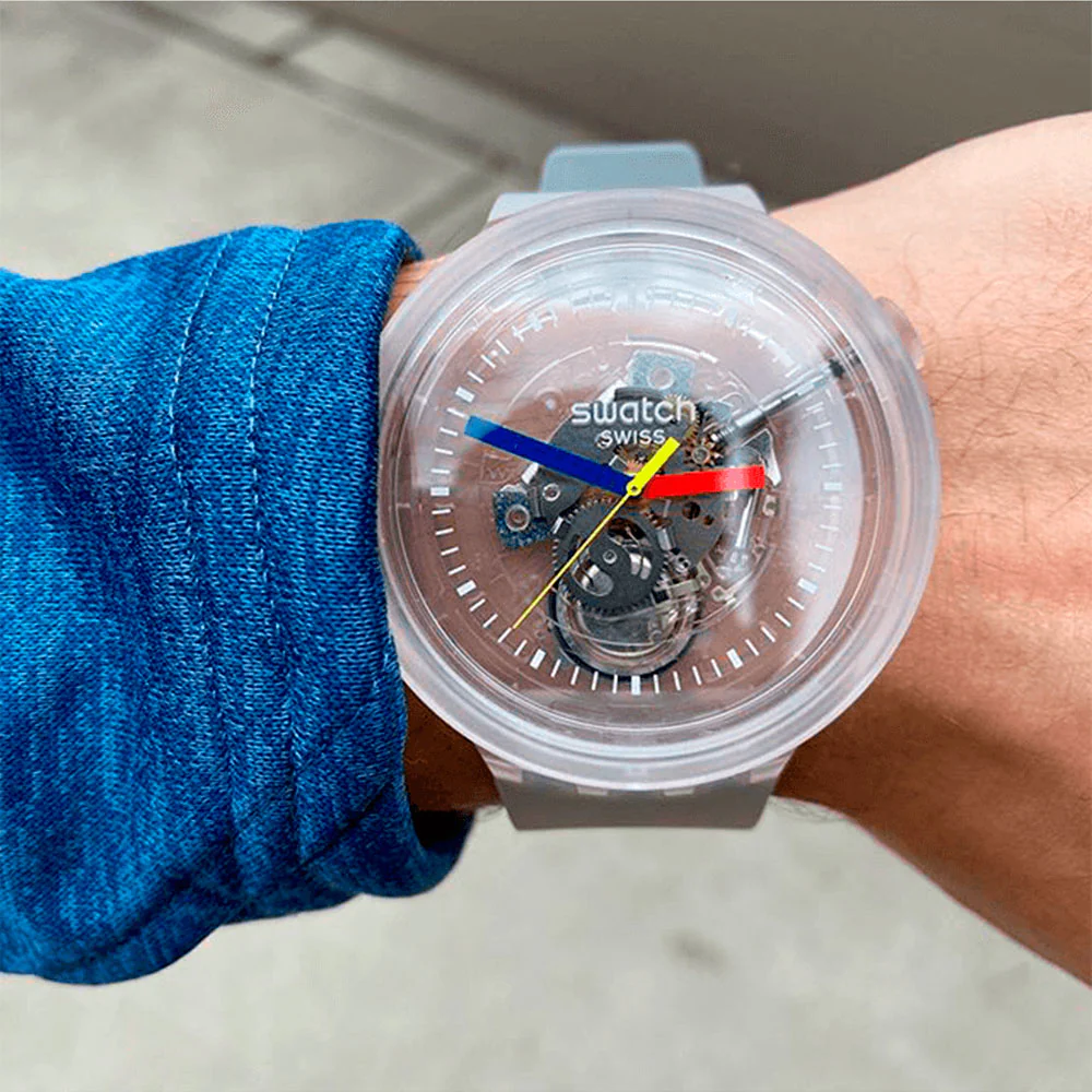 Swatch Clearly Bold SB01K100